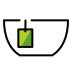 Teacup without handle transparent PNG