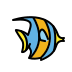Tropical fish transparent PNG