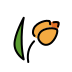 Tulip transparent PNG