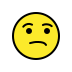 Unamused face transparent PNG