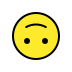 Upside-down face transparent PNG
