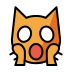 Weary cat transparent PNG icon