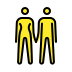 Woman and man holding hands transparent PNG