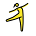 Woman dancing transparent PNG