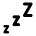 ZZZ transparent PNG